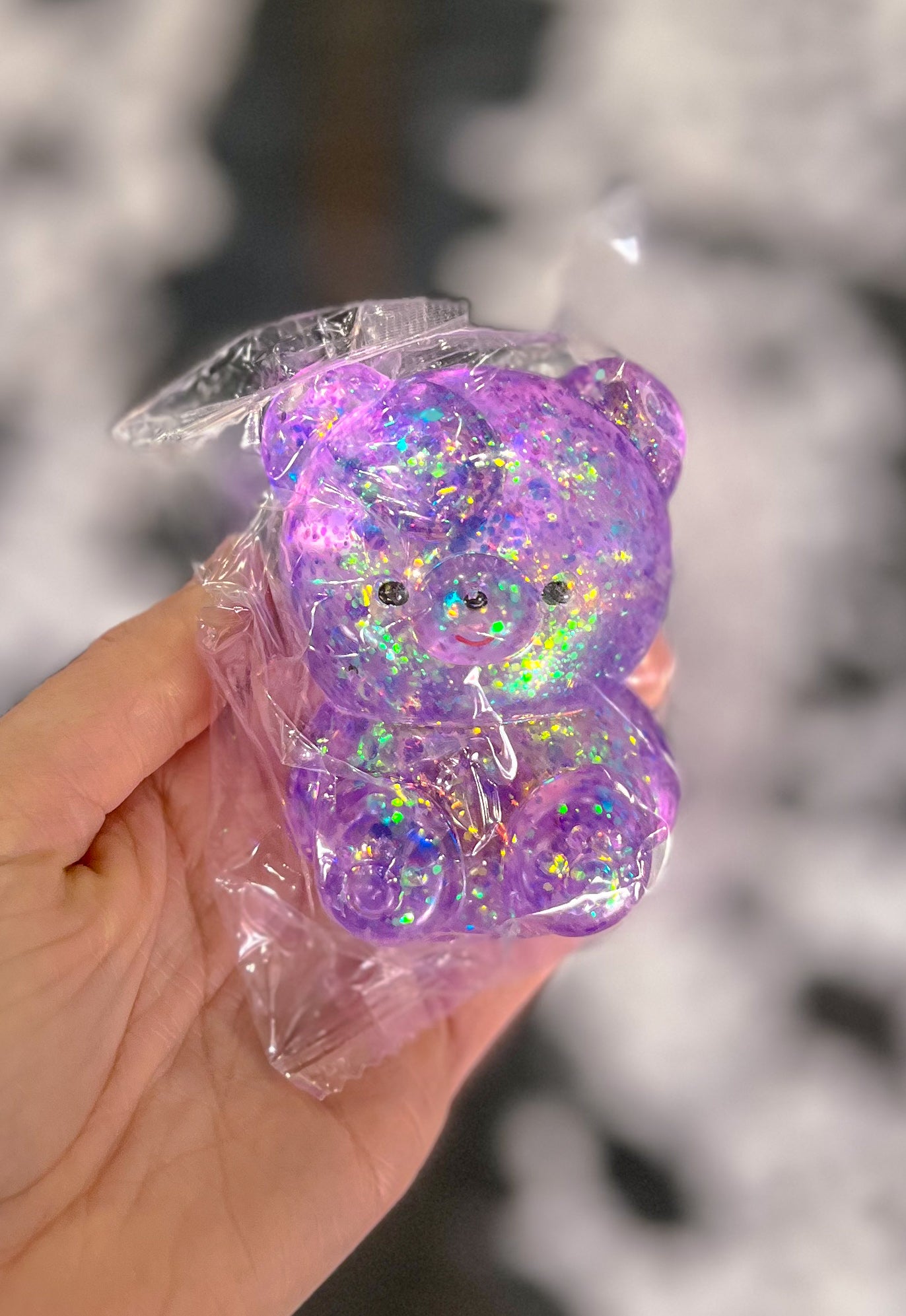 Sugar Squeezy Glitter Bear