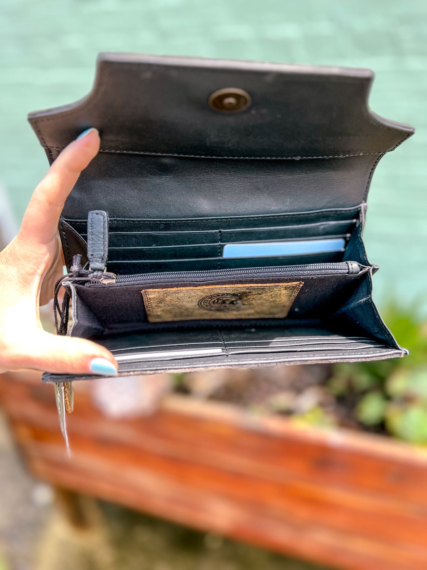Vibra Bronze Wallet