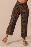 The Lacy Leopard Barrel Jeans