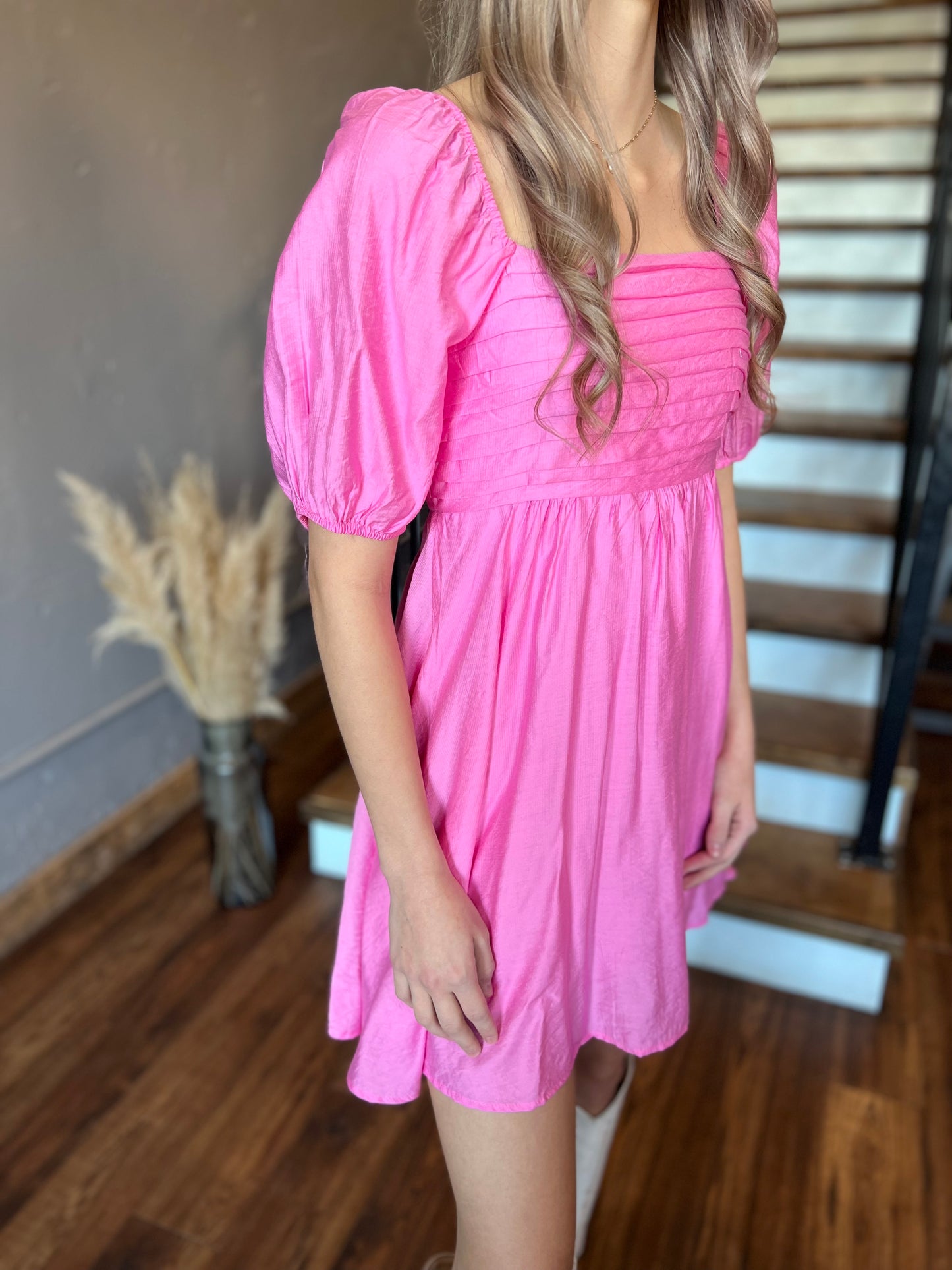 Pretty in Pink Mini Dress