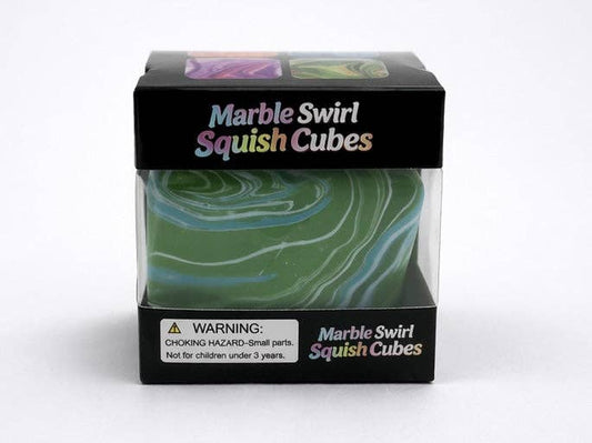 Marble Swirl Squish Cubes