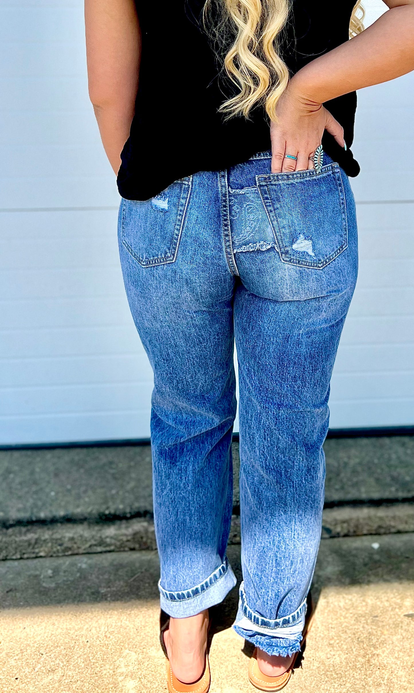 Jackie Patchwork Jeans