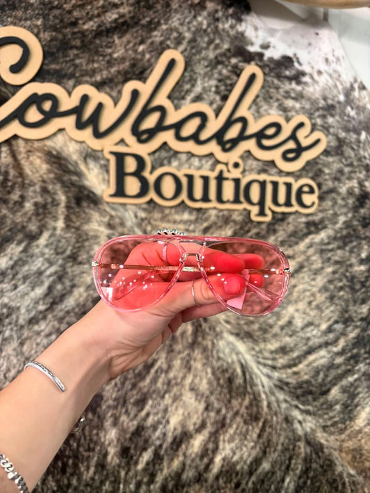 Oversized Retro Frame Sunglasses