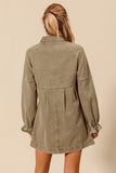 Daisy Denim Dress *Olive