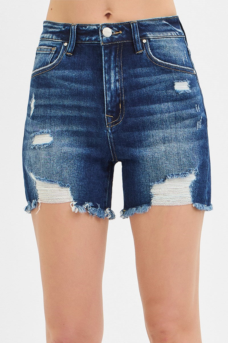 The June Dark Wash Shorts