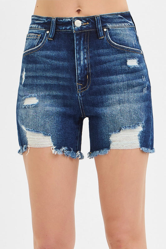The June Dark Wash Shorts