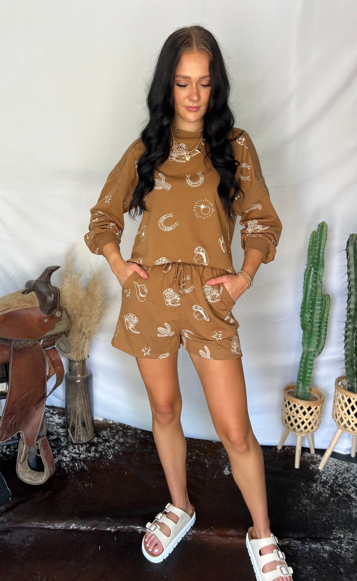 Keepin' it Western Set *Brown