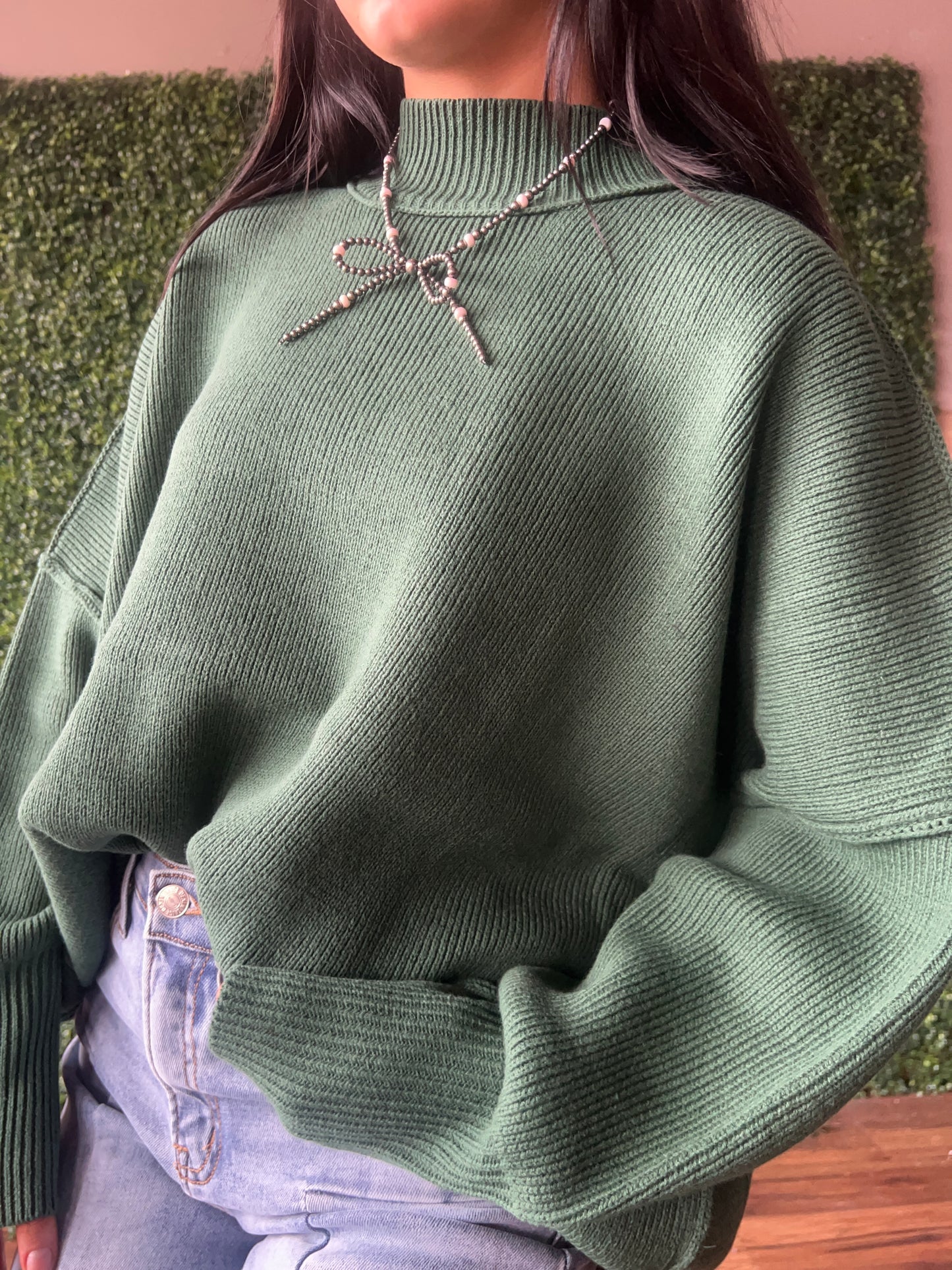 The Eloise Sweater *Green