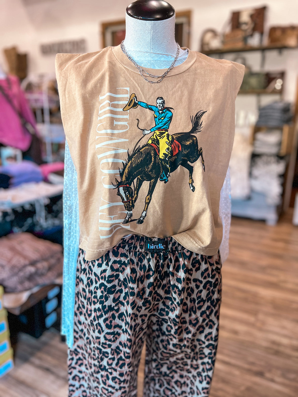 Hey Cowgirl Muscle Tank