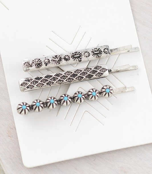 Western Aztec Hair Pin Set
