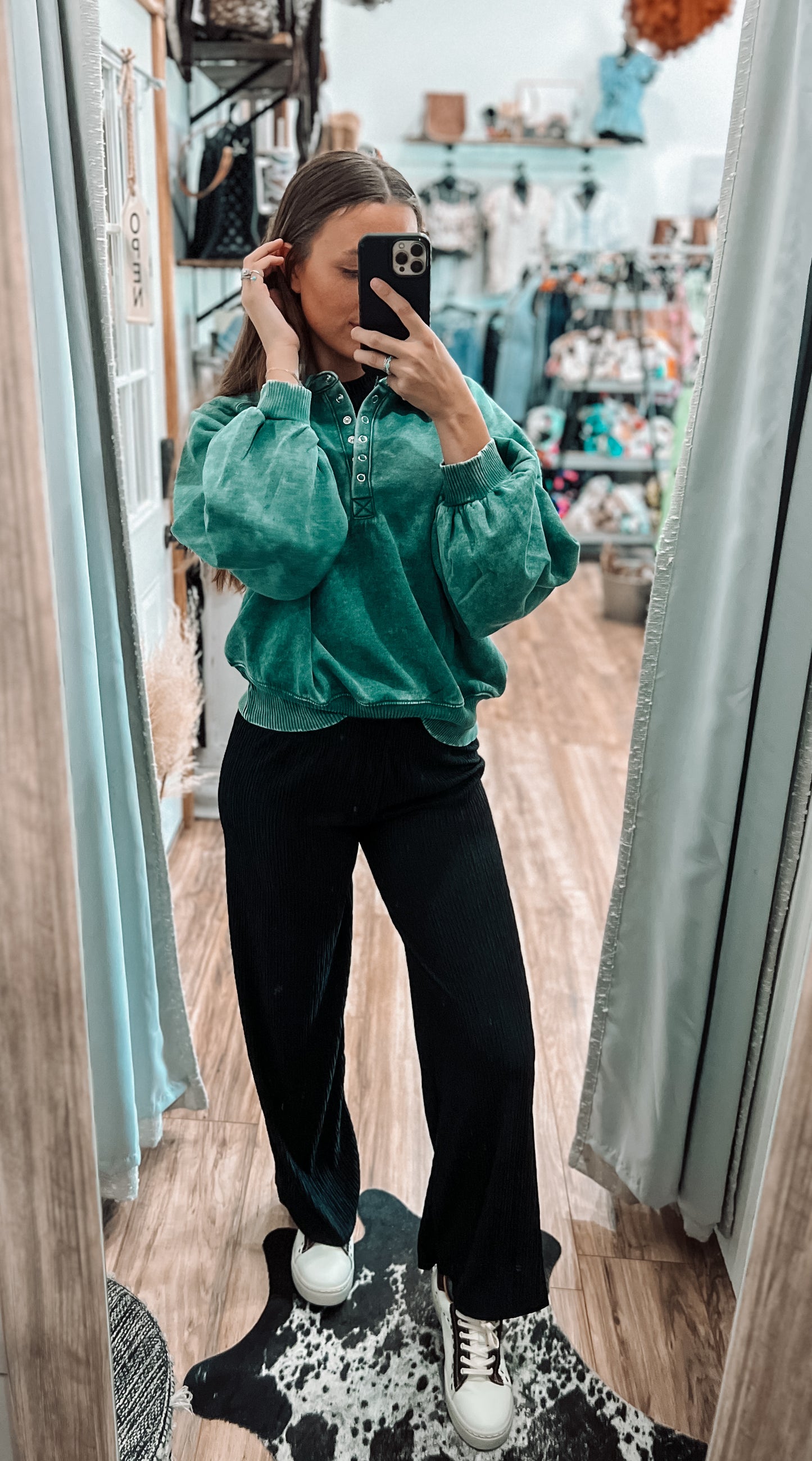 Kallie Sweatshirt *Green