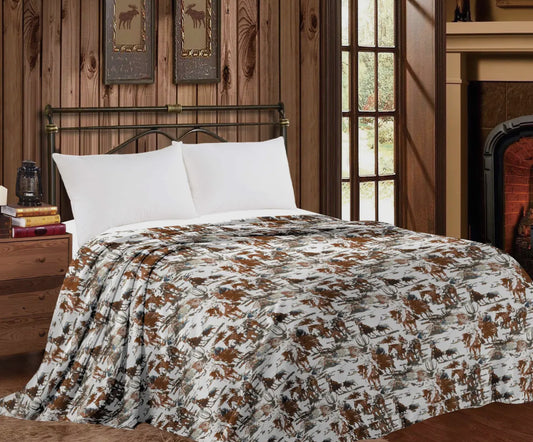Bubles Queen Throw