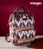 Brown Wrangler Aztec Diaper Bag