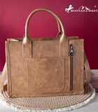 Boot Stitch Tote *Brown