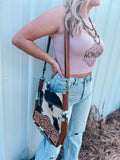 Rodeo Time Ribbed Crop Tank- One Size