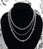 Ball Bead Layered Necklace
