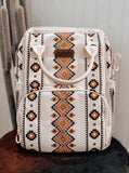 Tan Wrangler Aztec Diaper Bag