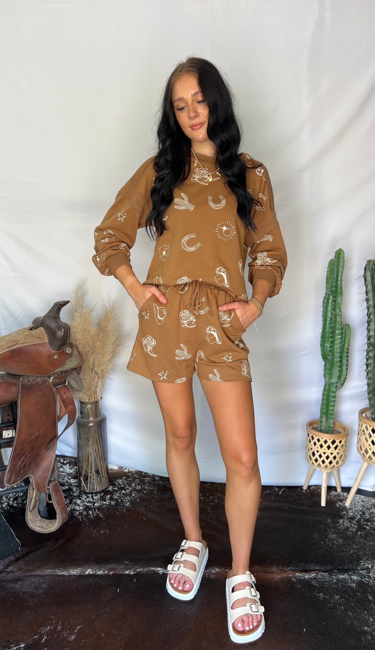 Keepin' it Western Set *Brown