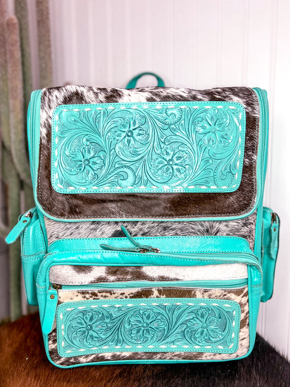 Turquoise Dreams Diaper Bag/Backpack