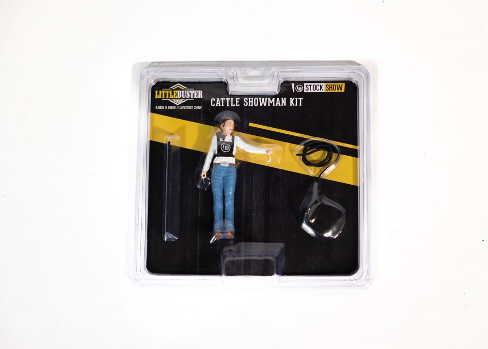 Cattle Showman Kit: Girl Figurine & Rope Halter