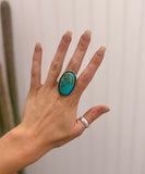 Kingman Turquoise Oval Ring