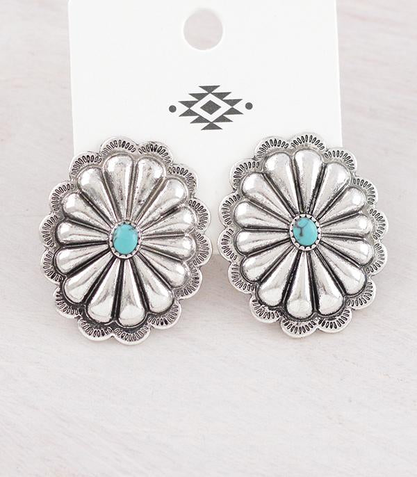 Concho Earrings
