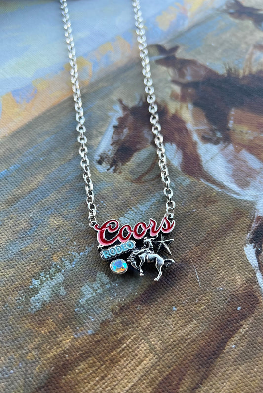Coors Rodeo Necklace
