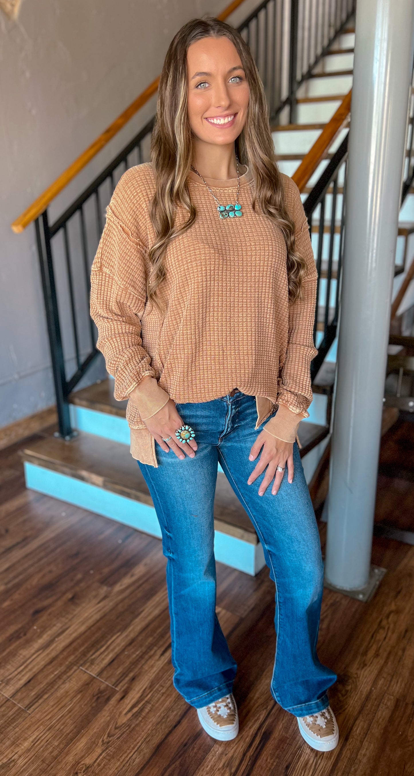 Ash Almond Top
