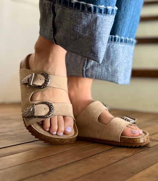 The Skye Buckle Sandal