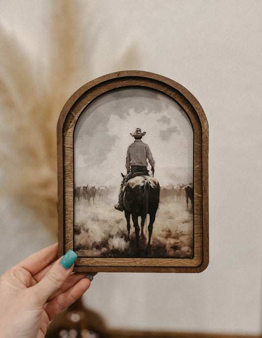 Cattle Drive Arch Art