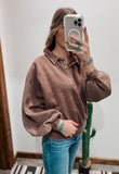 Kallie Sweatshirt *Mocha