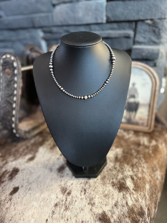 Graduated Choker Necklace