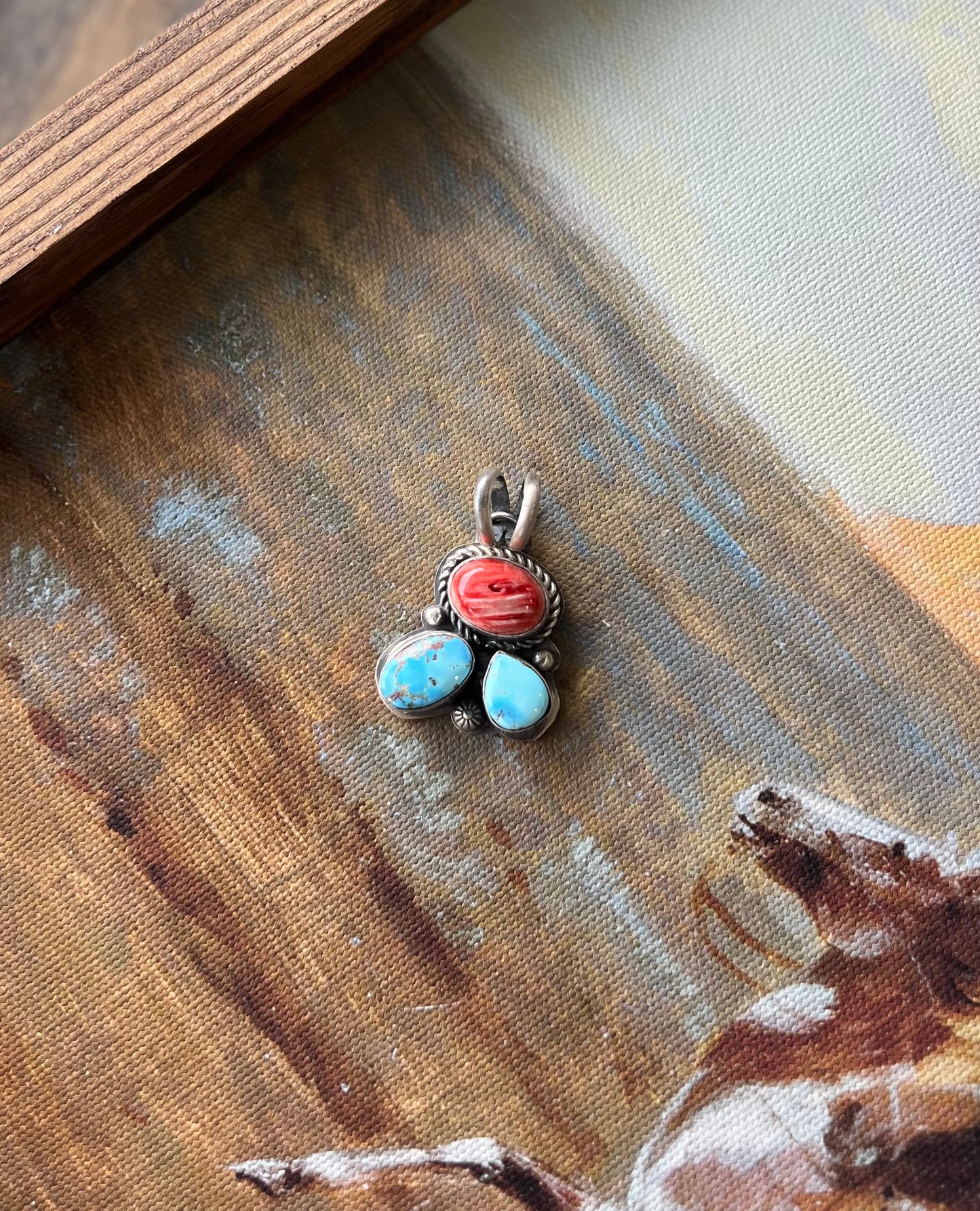 The Reba 3 Stone Pendant