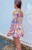 Breezy Floral Mini Romper *Soft Pink
