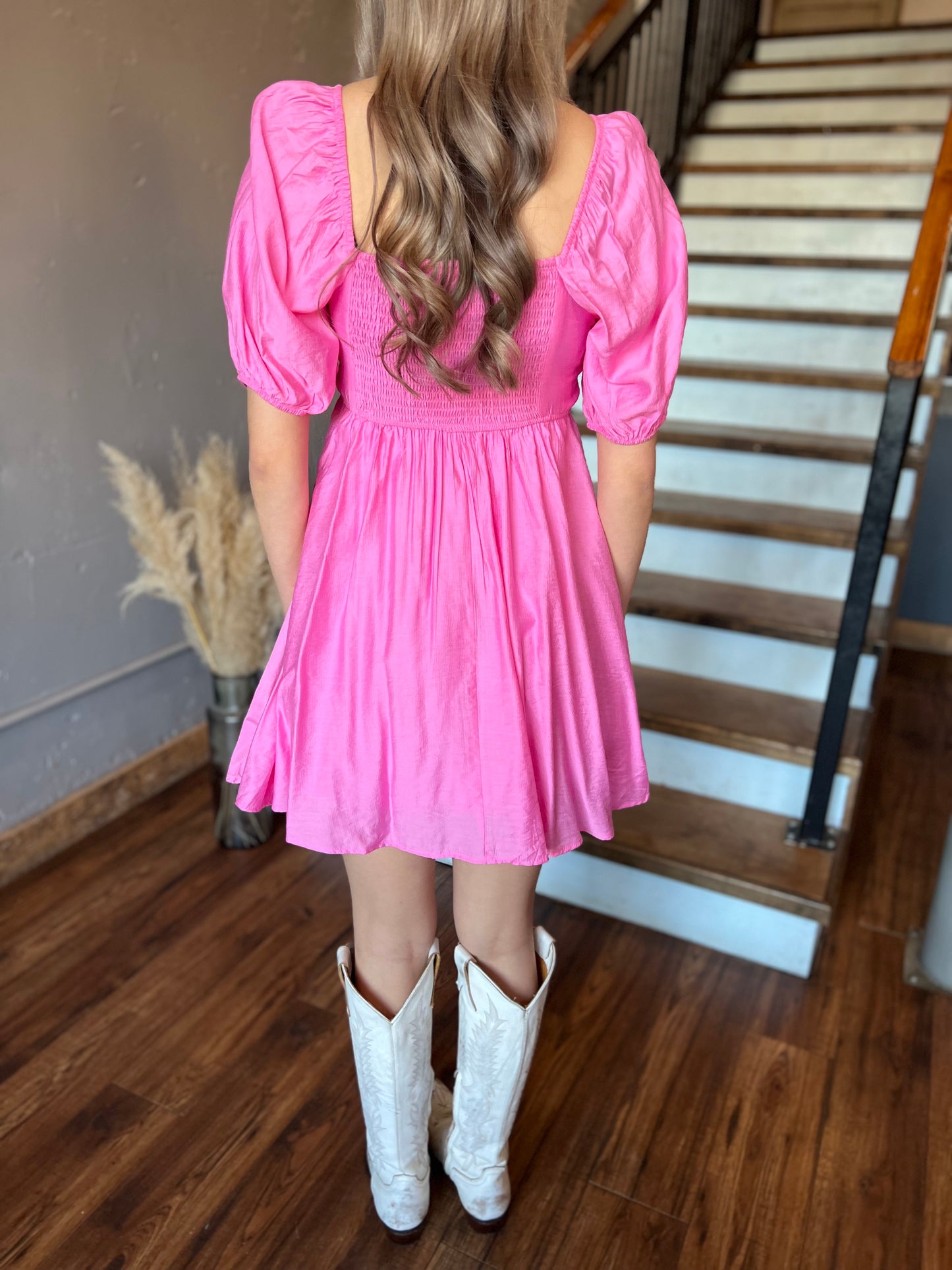 Pretty in Pink Mini Dress