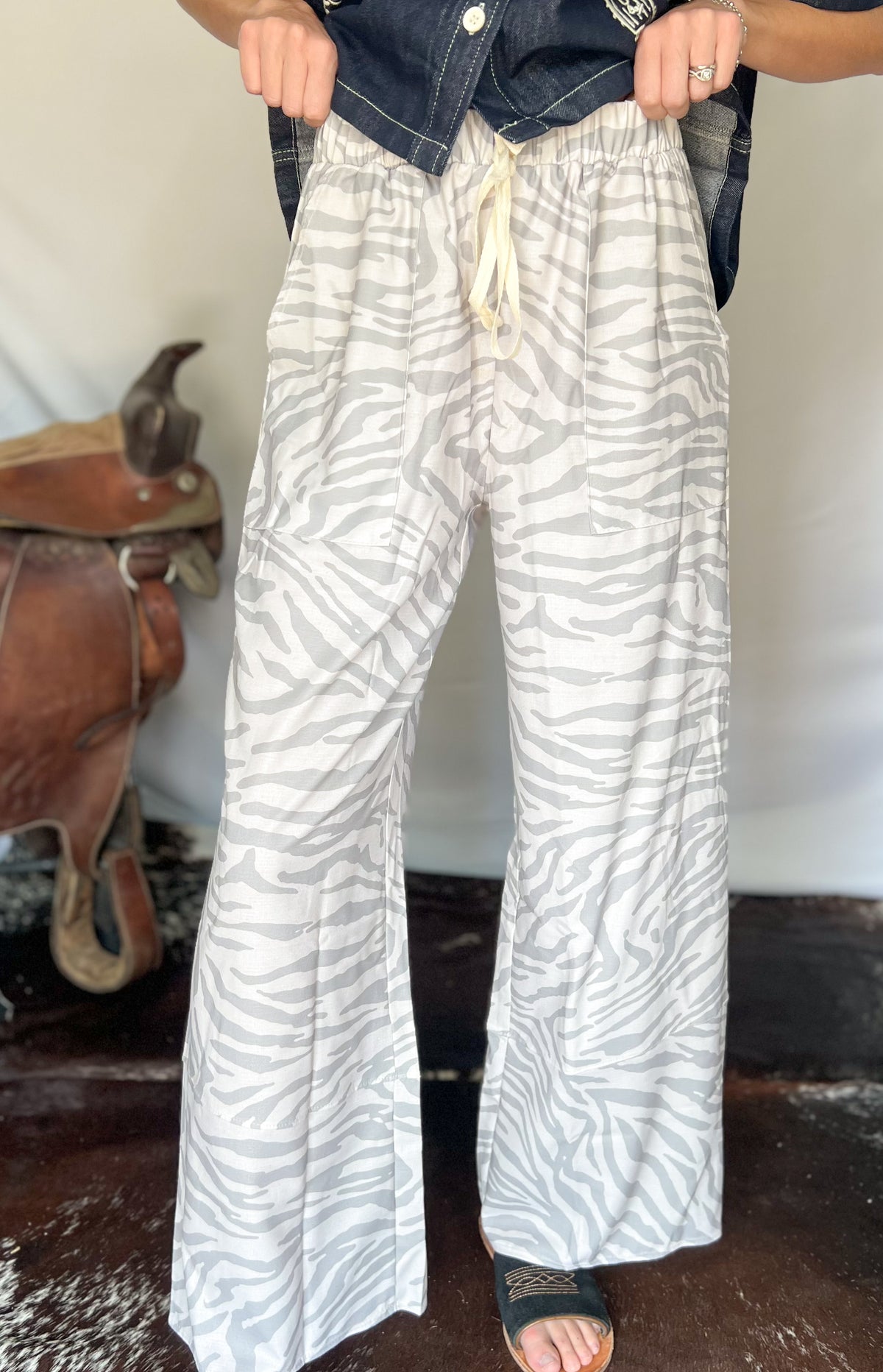The Wild Side Zebra Pants