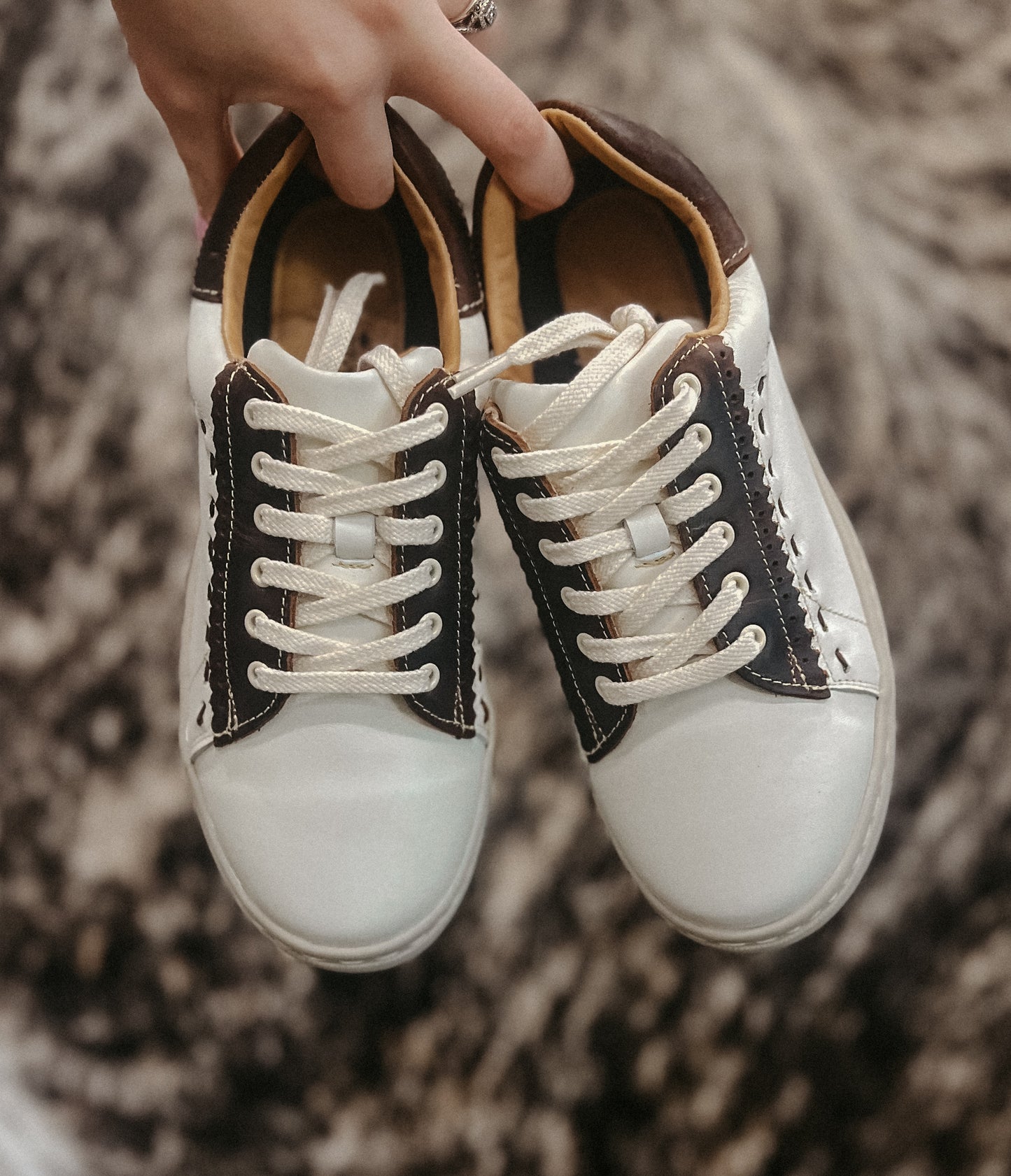 Aimee Leather Sneakers