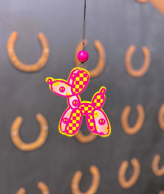 Balloon Dog Freshie- Strawberry Lemonade