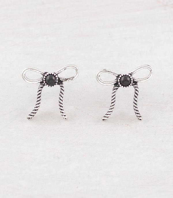 Rope Bow Earrings