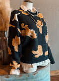 Western Motif Sweater