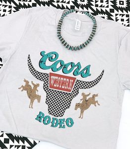 Coors Western Rodeo Graphic Tee