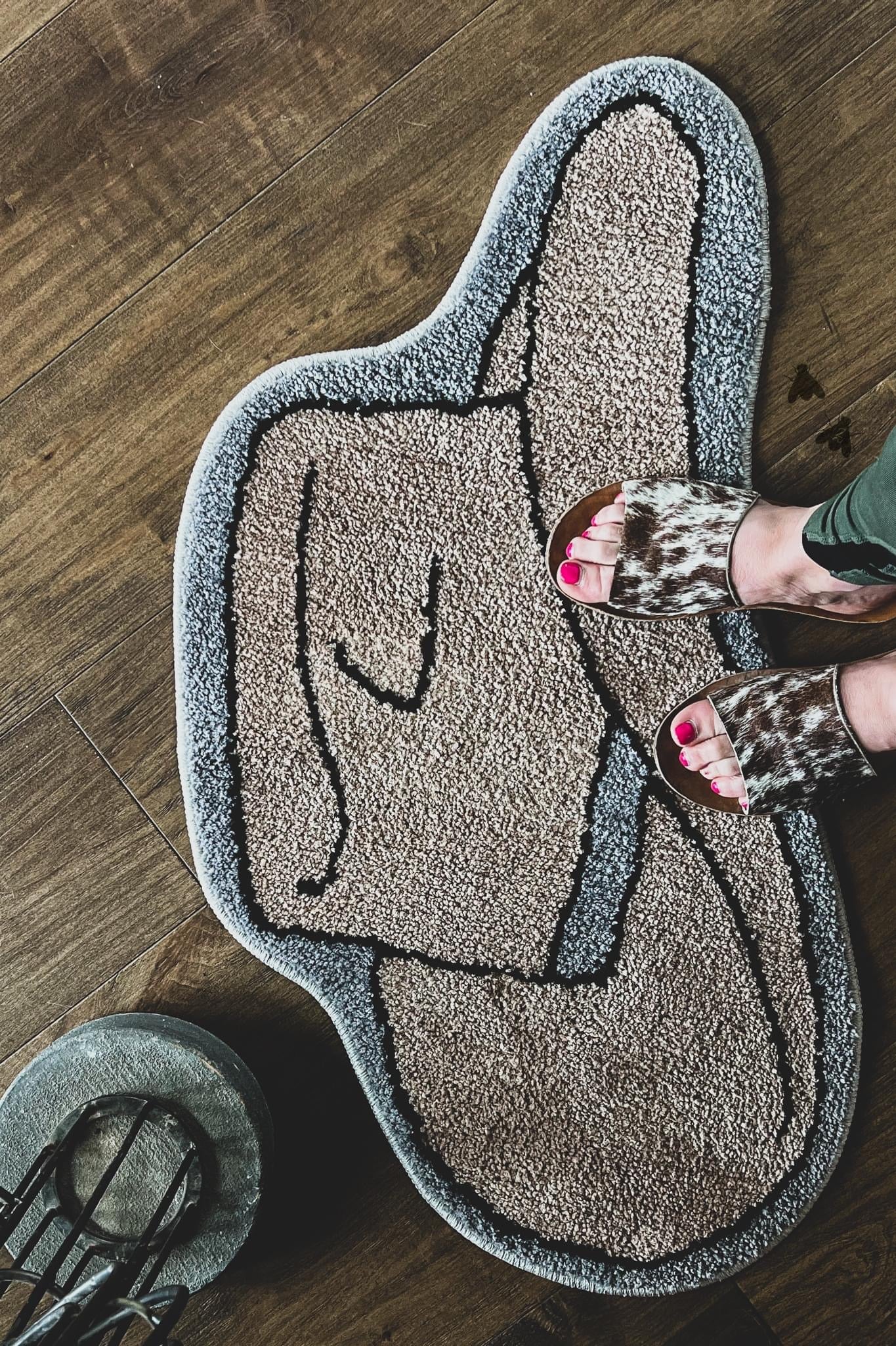 Rodeo Rug- Bronc Buster