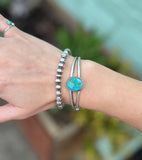 Authentic Sonoran Gold Turquoise Cuff