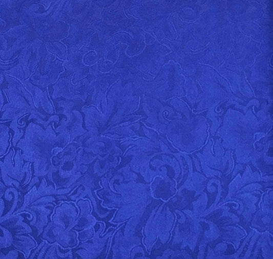 Jacquard Silk Wild Rag Royal