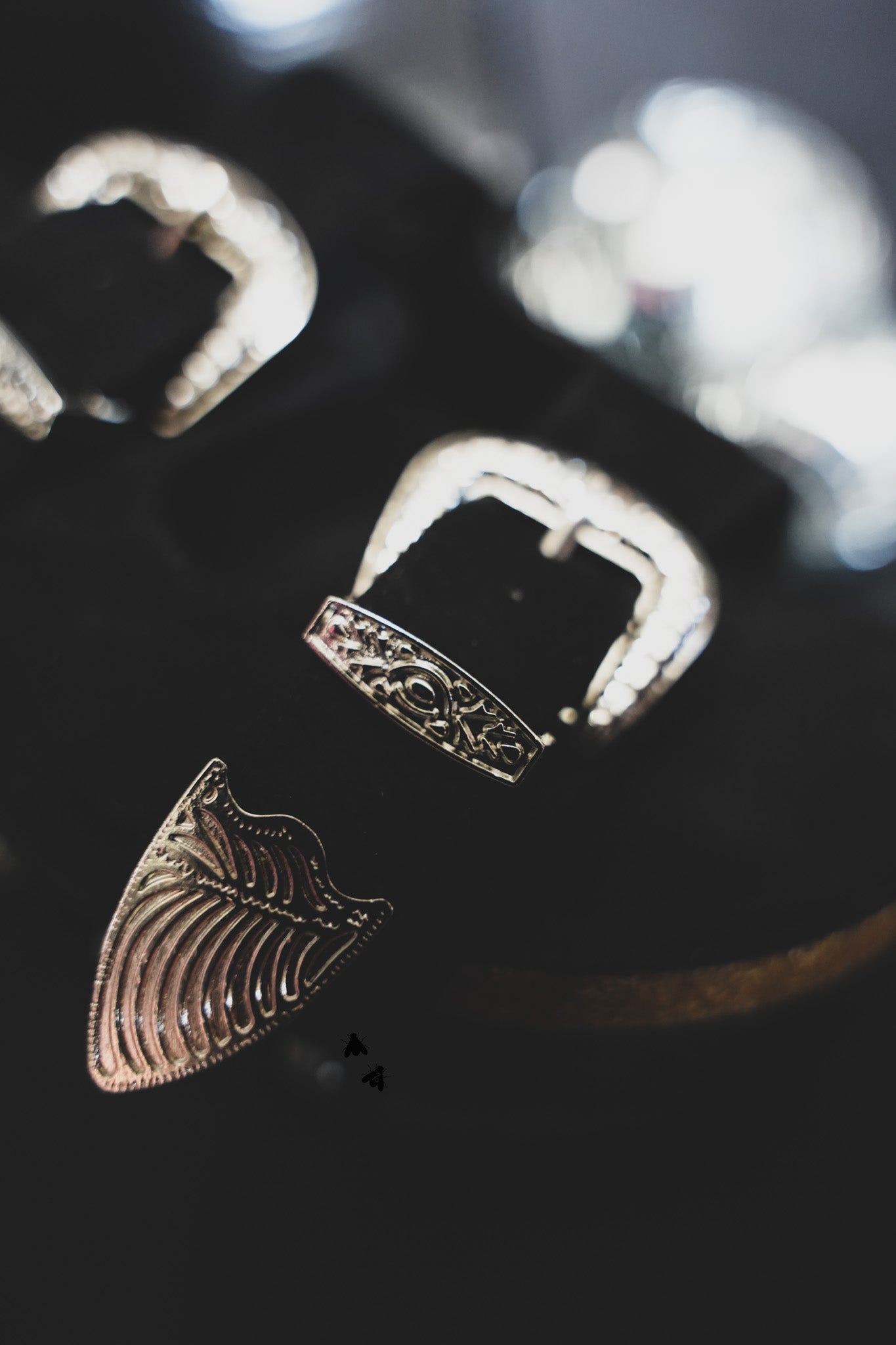 The Platinum Buckle Sandal *Lux