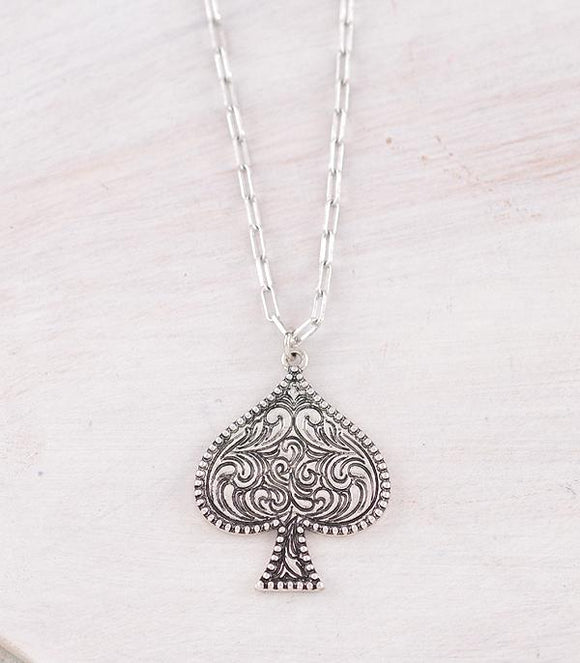 Ace Pendant Necklace