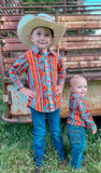 Kids Clementine Button Up