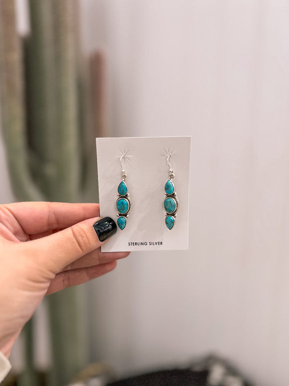 Kingman Turquoise Earrings