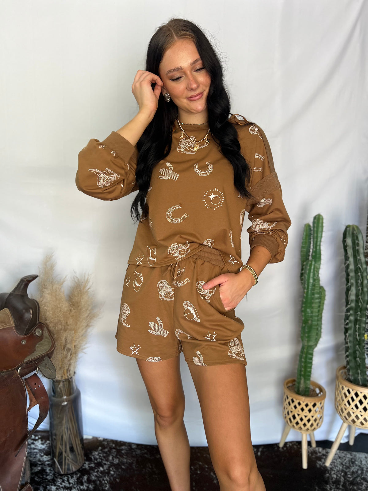 Keepin' it Western Set *Brown