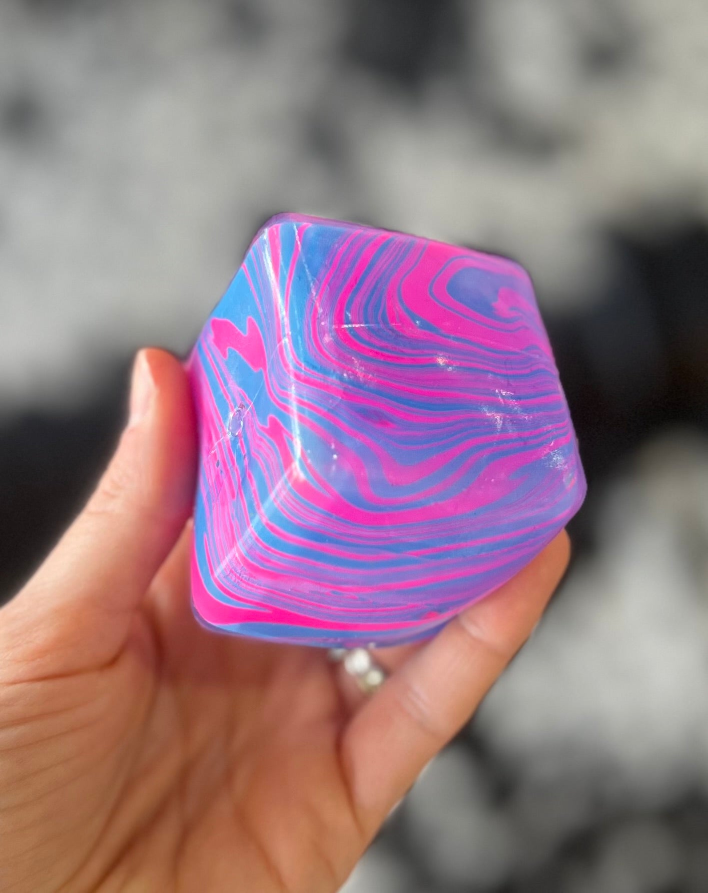 Marble Swirl Squish Cubes